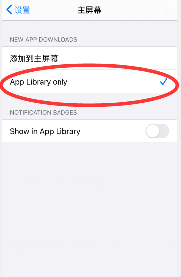 经验分享ios14app不在桌面显示怎么办。