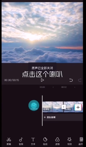 剪映视频静音怎么设置 剪映视频静音操作流程。