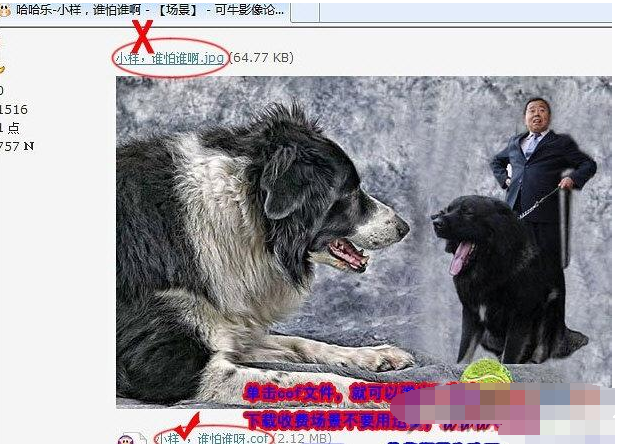 可牛影像下载场景的操作流程。