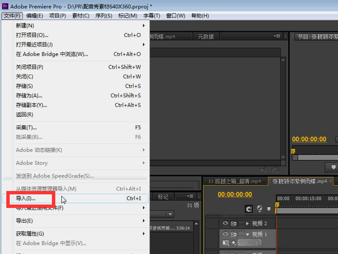 快速导出视频文件中的音频，Premiere能做到