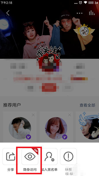 开通全民K歌会员，获得隐身访问权限