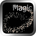 魔幻粒子添加音乐的图文操作。
