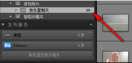 lightroom将照片添加到收藏夹的简单操作截图