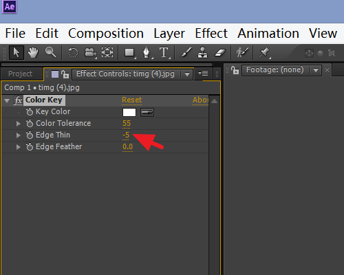 利用ae抠图的详细操作流程。