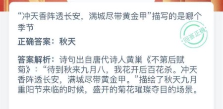 蚂蚁庄园小课堂2021年2月15日今天答案是什么。
