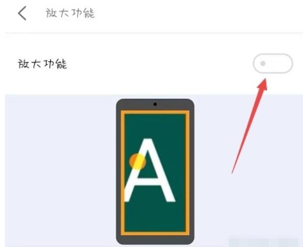 魅族16sPro中放大功能的具体使用方法截图