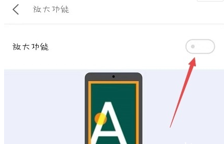 魅族18放大功能怎么设置。