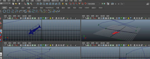 maya制作运动海豚的图文操作。
