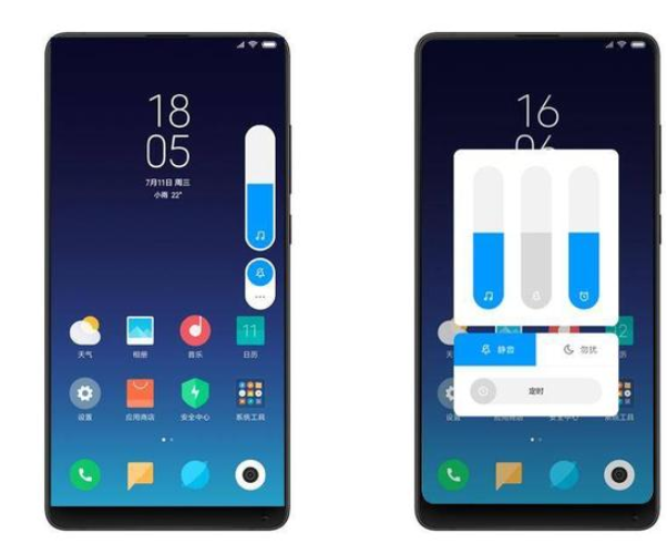 MIUI10系统改进音量和亮度调节，使用更舒心！