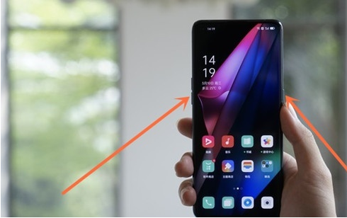 oppo find x3怎么快速截屏。