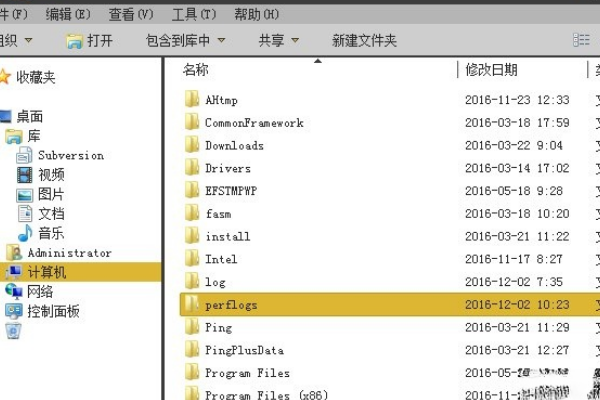 perflogs是什么文件夹?perflogs可以删除吗?(1)
