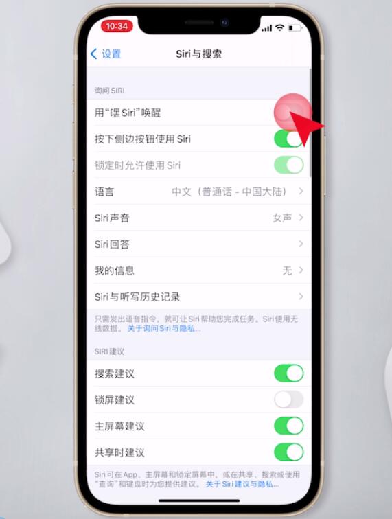 苹果的siri唤醒不了如何处理。