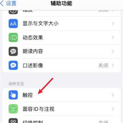 苹果怎么设置敲击背面显示健康码。