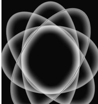 photoshop做出梦幻图形的基础操作。