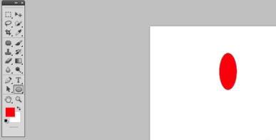 photoshop制作气球的操作流程。