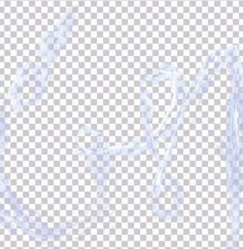 photoshop制作云彩文字的基础操作。