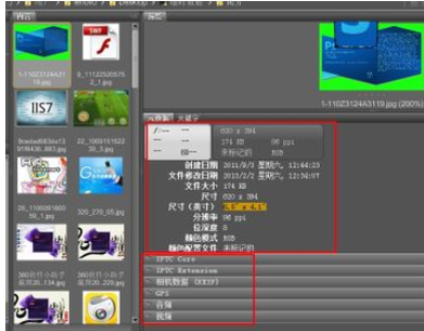 photoshop使用Bridge的操作过程。
