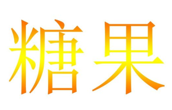 photoshop做出糖果效果文字的图文操作。