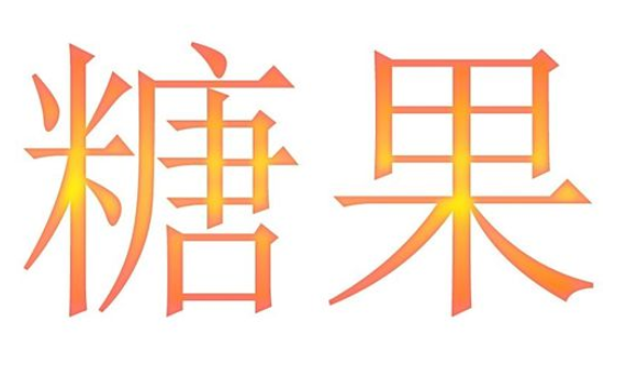 photoshop做出糖果效果文字的图文操作。
