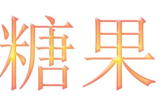 photoshop做出糖果效果文字的图文操作。