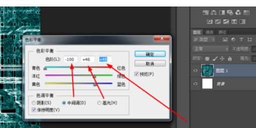 photoshop打造电路背景的图文操作。