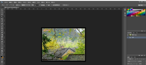 photoshop打造仙境效果图片的操作流程。