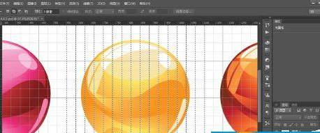 Photoshop CC里单行及单列选框工具使用操作介绍。