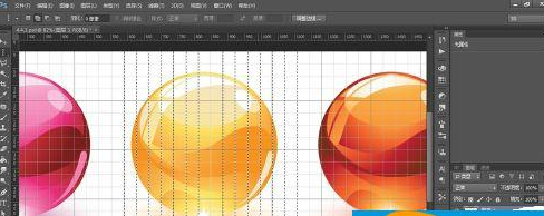Photoshop CC里单行及单列选框工具使用操作介绍。