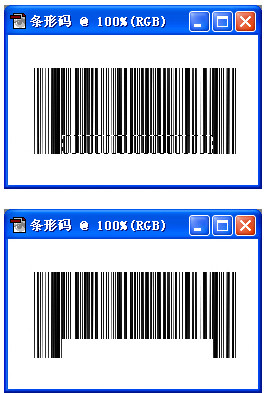 photoshop制作条码的详细操作。