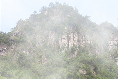 Photoshop绘画出雾气效果的具体操作流程。