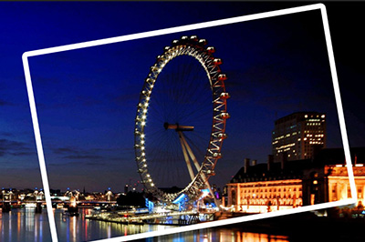 Photoshop制作画中画效果的具体操作方法。