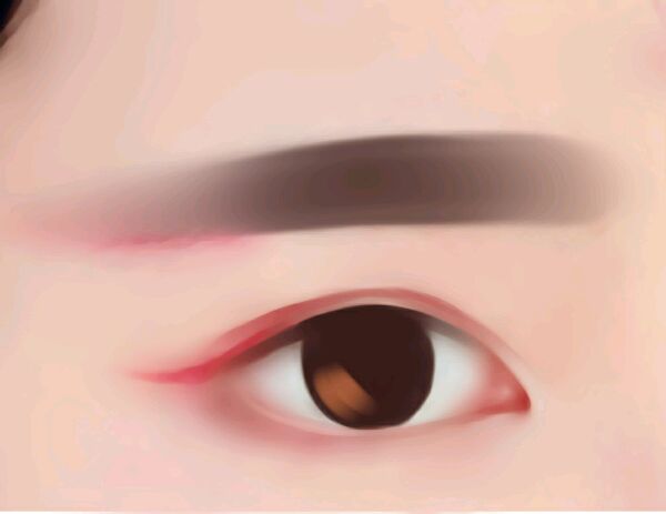 Photoshop制作水灵眼睛的操作步骤。