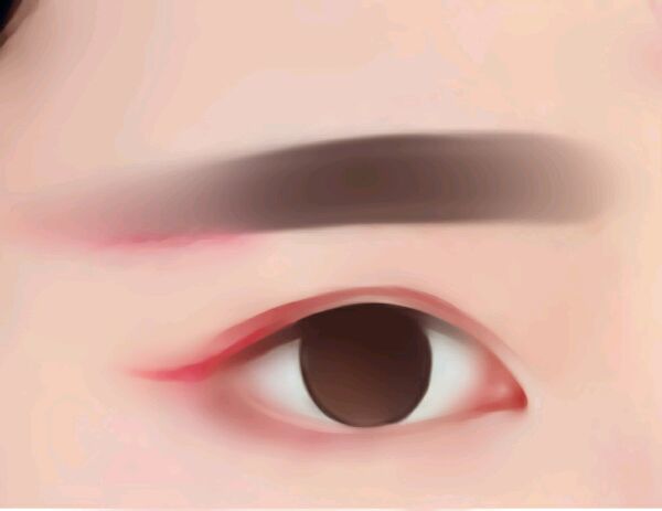 Photoshop制作水灵眼睛的操作步骤。
