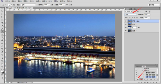 Photoshop如何将图片修出梦幻效果。