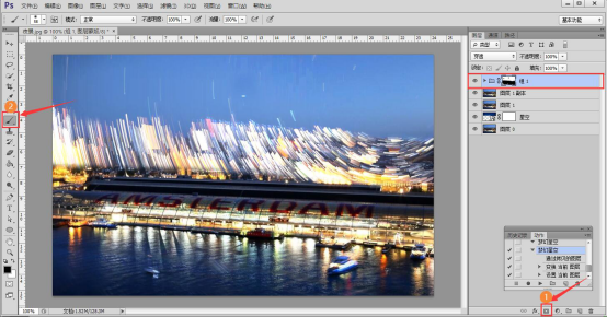 Photoshop如何将图片修出梦幻效果。