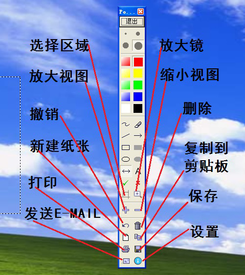 pointofix使用说明，直接在电脑桌面进行手绘
