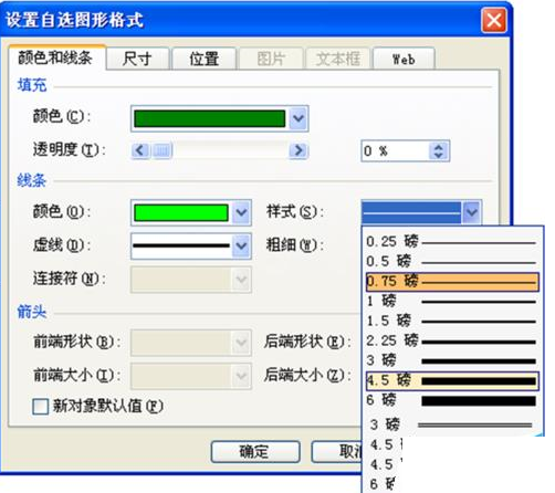 PPT用自选图形制图的操作过程。
