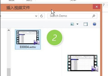 PPT加入视频的操作流程。