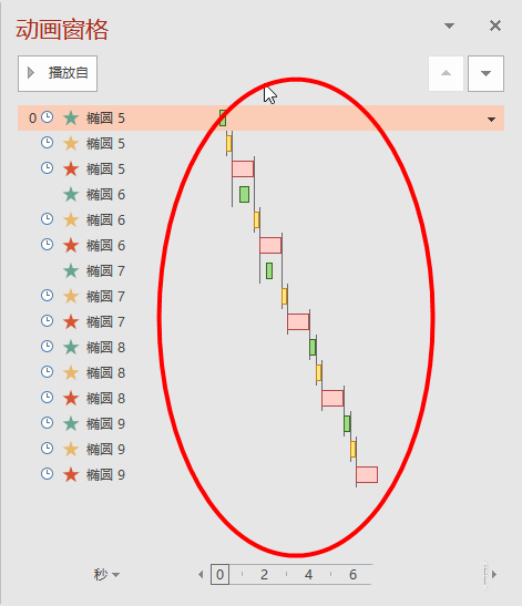 ppt制作烟花绽放动画的图文操作。