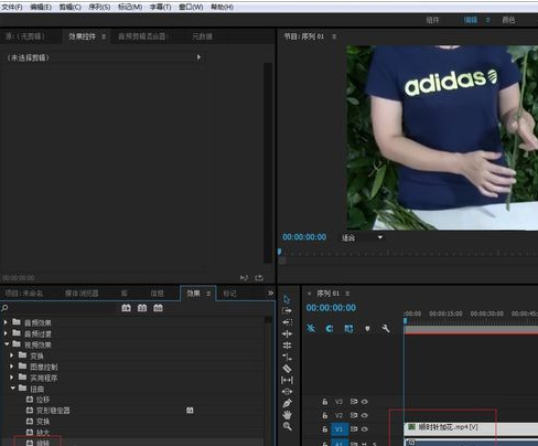 Premiere打造扭曲视频效果的操作流程。