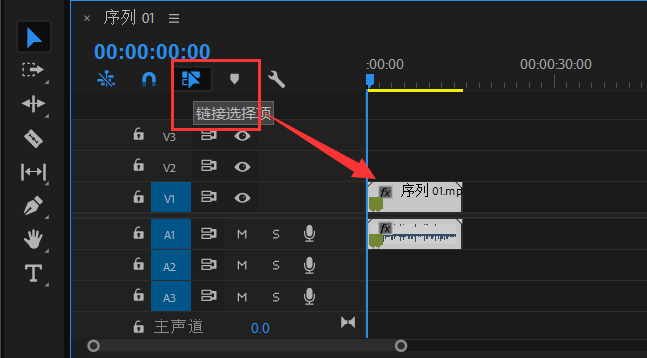 Premiere操作教学：删除视频声音、确保图像不受影响