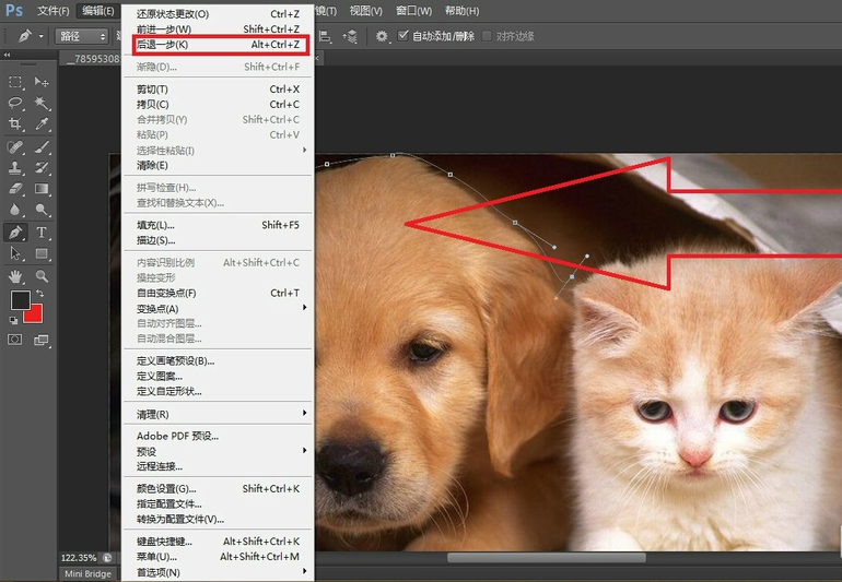 PS操作失误可补救，大可放心