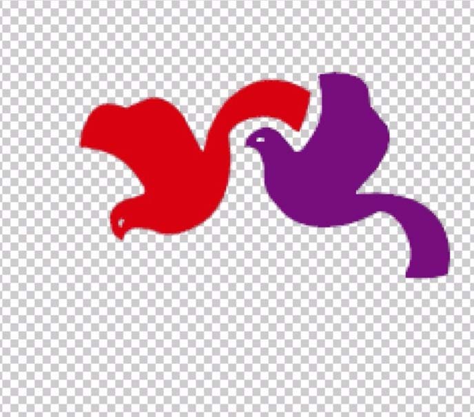 ps打造环形鸽子logo的详细操作过程。