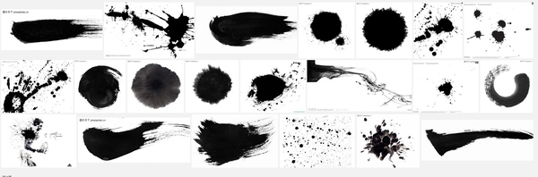 PS合成超酷泼墨效果海报的详细操作。