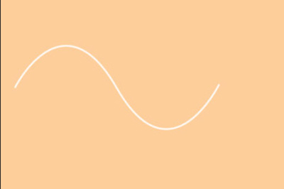 PS绘画出波浪线的详细操作步骤。