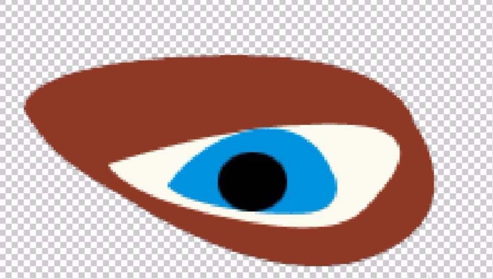 PS手绘卡通熊大的操作流程。