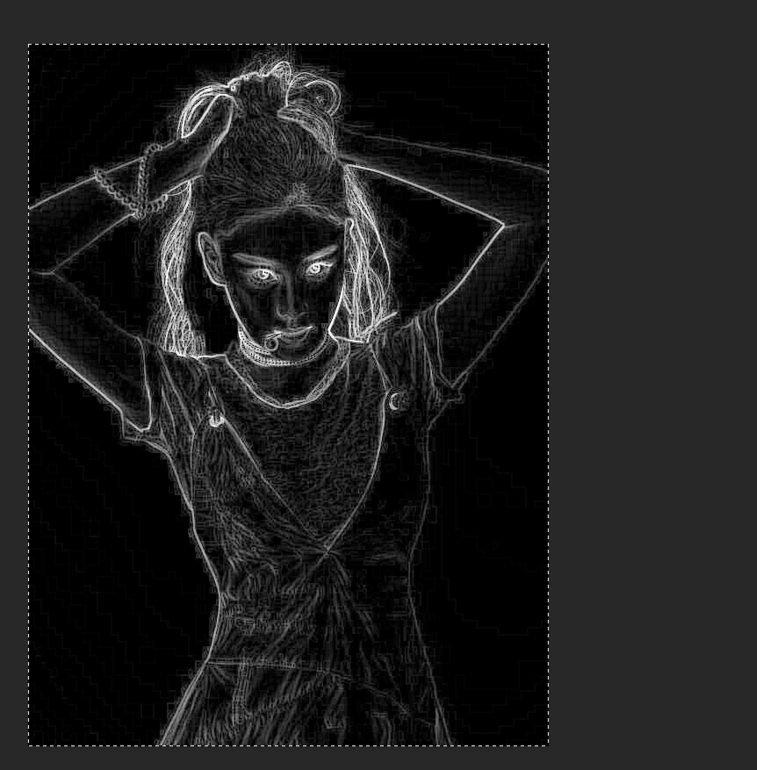 PS实操讲解:三分钟提取图片线稿,方法适合所有人