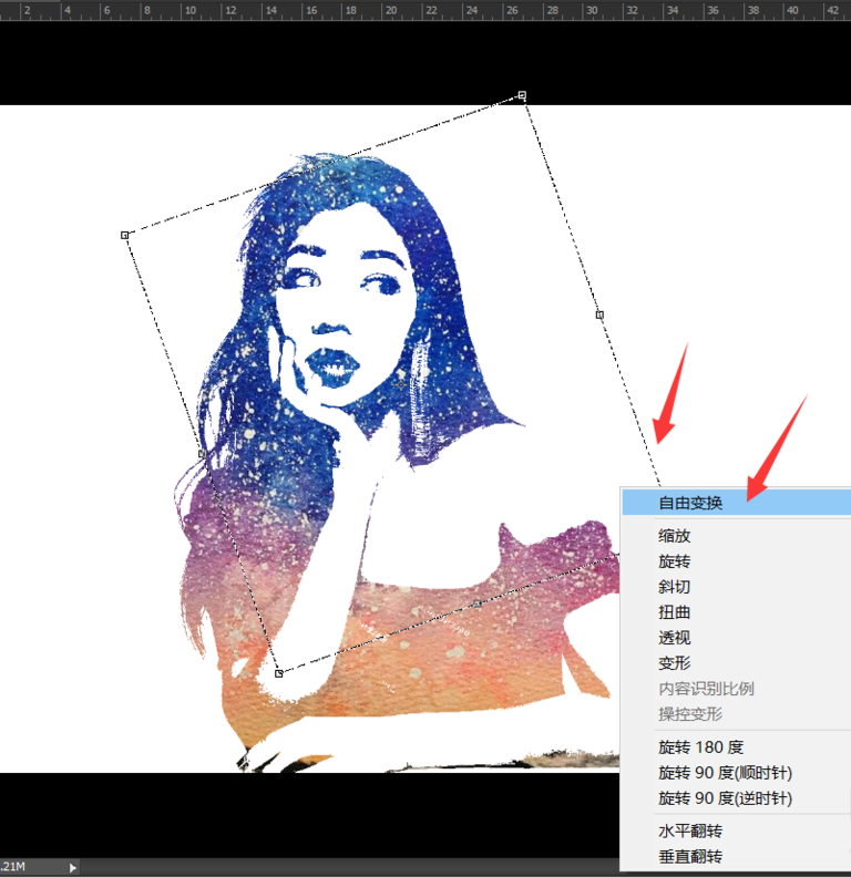 PS实操教学之制作画中画效果，给你的假期充电
