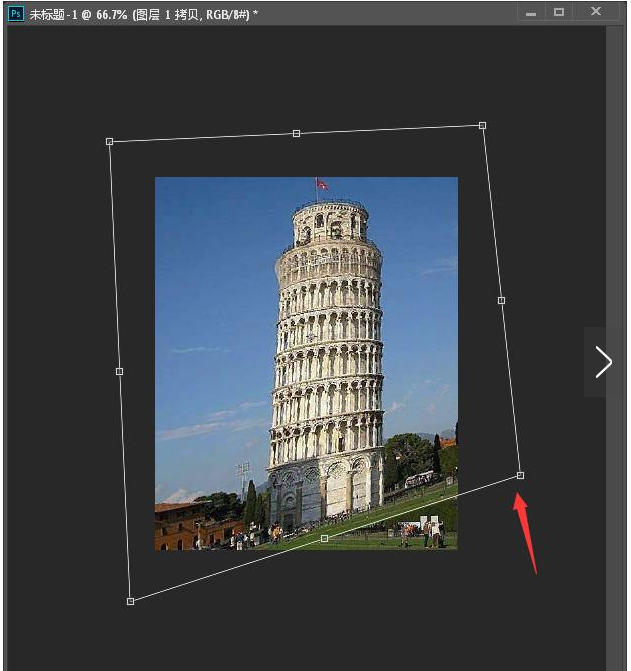 PS修复倾斜图片方法我来说说，先说两种