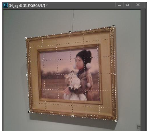 PS修复倾斜图片方法我来说说，先说两种